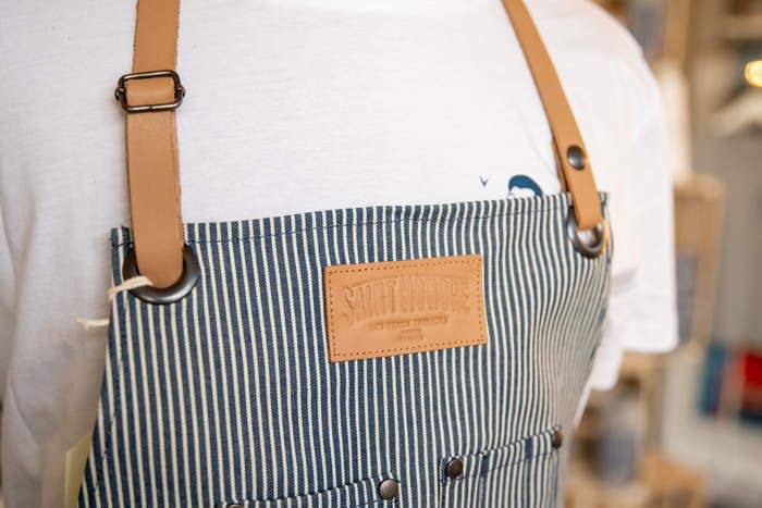 Boutique officielle de la "Ville de Nice" - Clotaire rayé blanc bleu