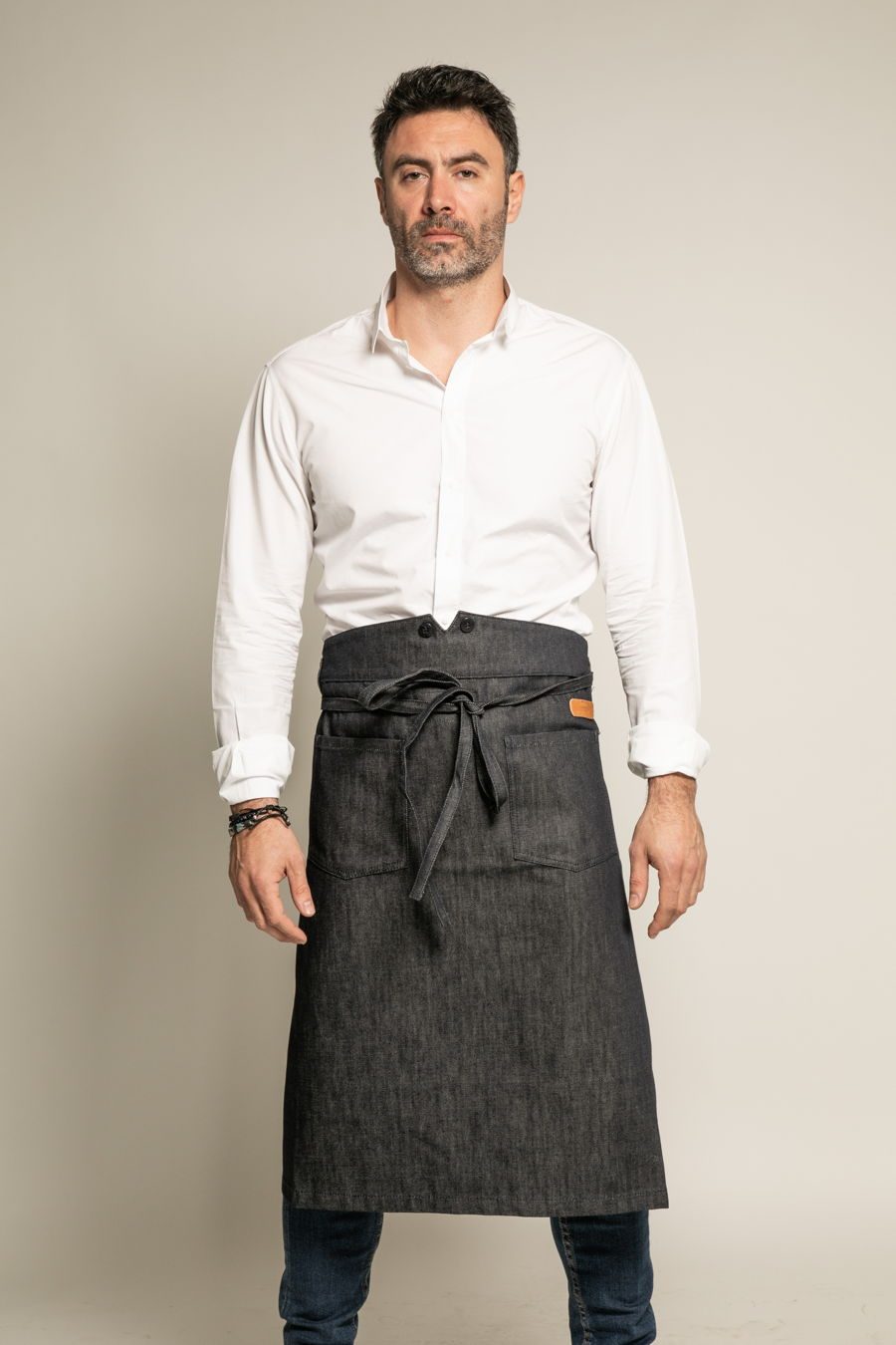 Tablier Théodore — Denim