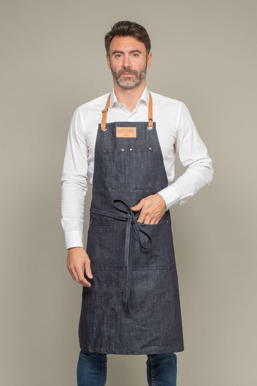Tablier Clotaire — Denim